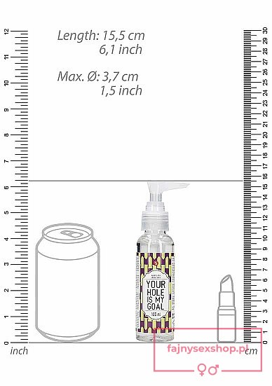 Anal Lube - Your Hole Is My Goal - 100 ml Anal Lube - Your Hole Is My Goal - 100 ml