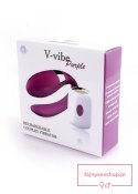 Wibtator dla PAR - Stymulator-V-Vibe Purple USB 7 Function / Remote Control