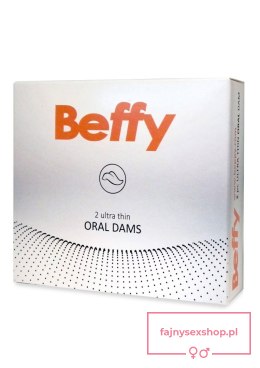 Beffy Oral Dam 2pcs Natural