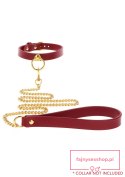 Chain Leash Red