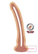 Dual Density Dong 9 inch Light skin tone Dual Density Dong 9 inch Light skin tone