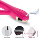 Wibrator-Silicone Vibrator USB 7 Function + Booster / Heating Wibrator-Silicone Vibrator USB 7 Function + Booster / Heating