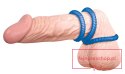 Lust 3 Cock Rings blue