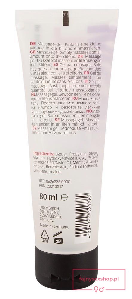 Just Play Orgasm Gel 80 ml Just Play Orgasm Gel 80 ml