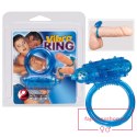 Vibrating cockring blue