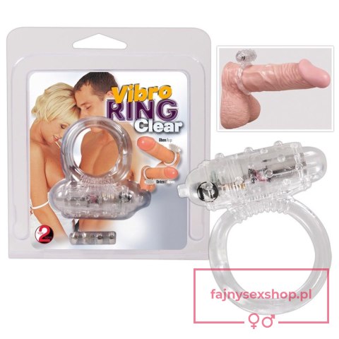 Vibro ring Clear Silicone Vibro ring Clear Silicone