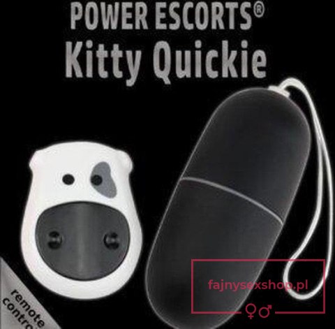Power Escorts - Kitty Smiley - black Power Escorts - Kitty Smiley - black