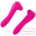 Stymulator-Electric Massager 1.0 USB Pink 10 functions