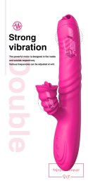 Wibrator-Angelia USB 3 functions of thrusting / 20 vibrations Pink