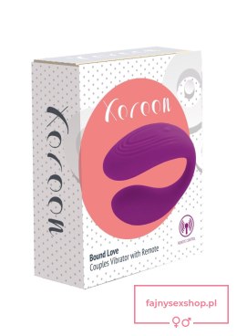 Bound Love Couples Vibrator Purple