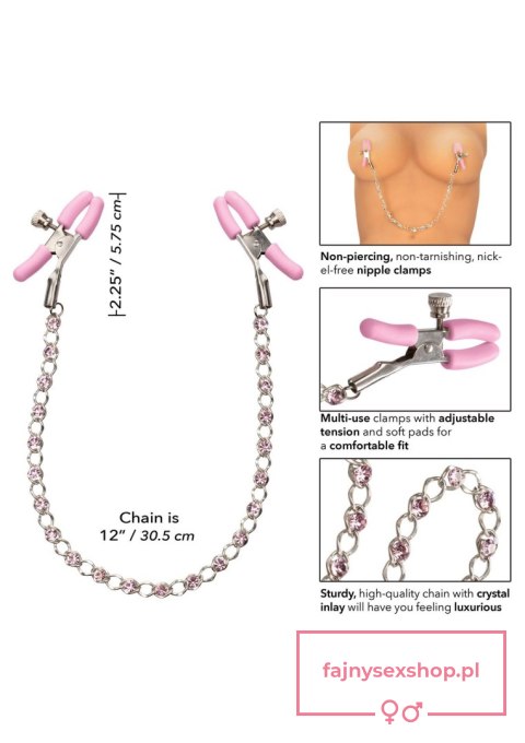Crystal Nipple Teasers Metal Crystal Nipple Teasers Metal