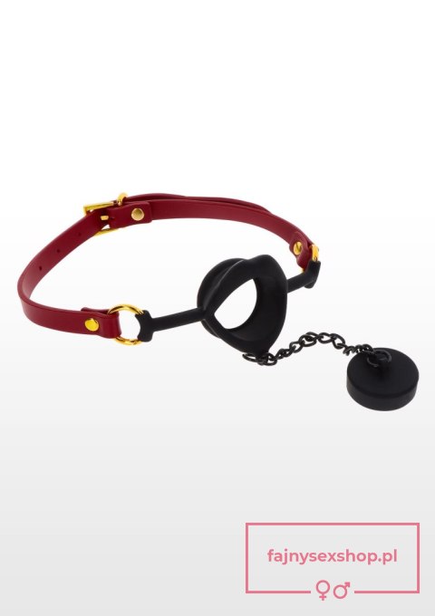 Kinky Gag with Plug Red Kinky Gag with Plug Red