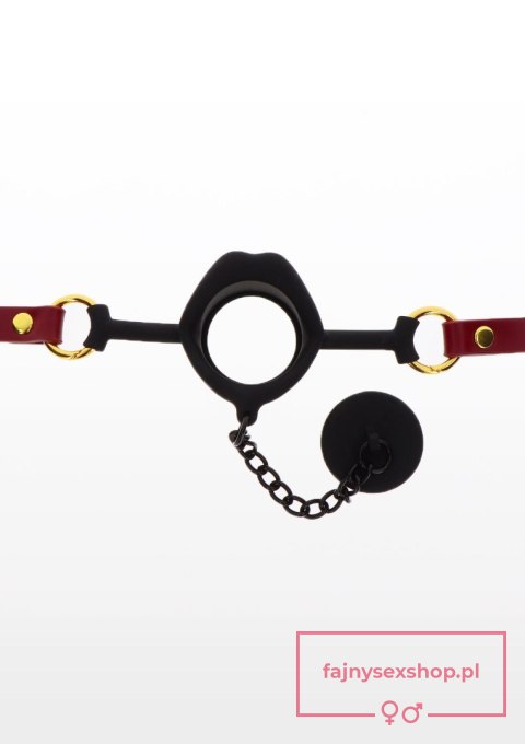 Kinky Gag with Plug Red Kinky Gag with Plug Red