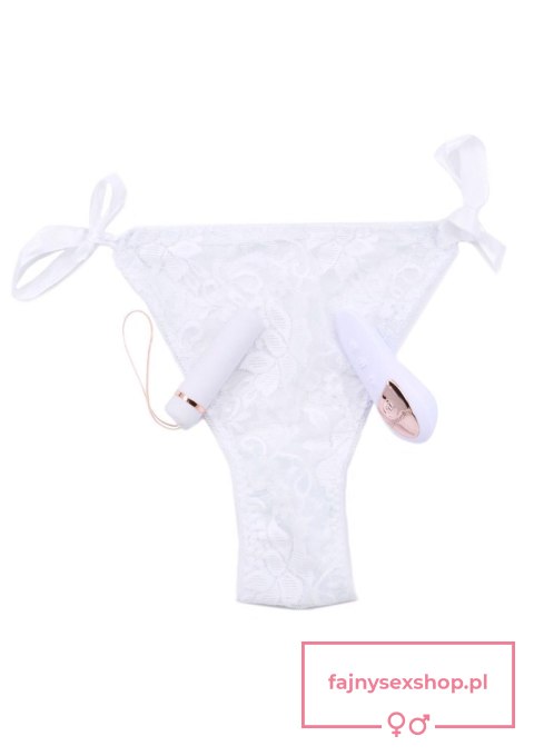 Remote Control Pleasure Panty White Remote Control Pleasure Panty White