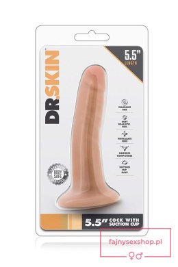 DR. SKIN 5.5INCH COCK WITH SUCTION CUP