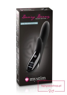 Daring Danny eStim Vibrator Black