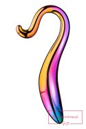 GLAMOUR GLASS ELEGANT CURVED DILDO