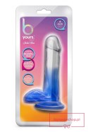 B YOURS STELLA BLUE 6 INCH DILDO BLUE