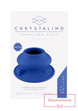 Chrystalino - Silicone Suction Cup - Blue