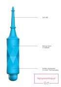 Circe - ABS Bullet With Sleeve - 10-Speeds - Turqiose Circe - ABS Bullet With Sleeve - 10-Speeds - Turqiose