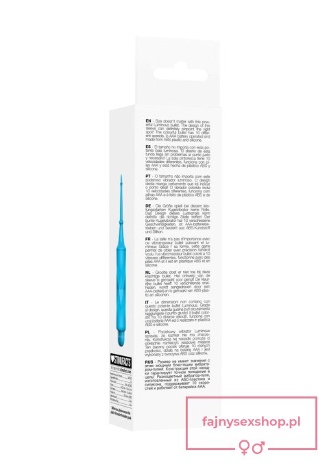 Circe - ABS Bullet With Sleeve - 10-Speeds - Turqiose Circe - ABS Bullet With Sleeve - 10-Speeds - Turqiose