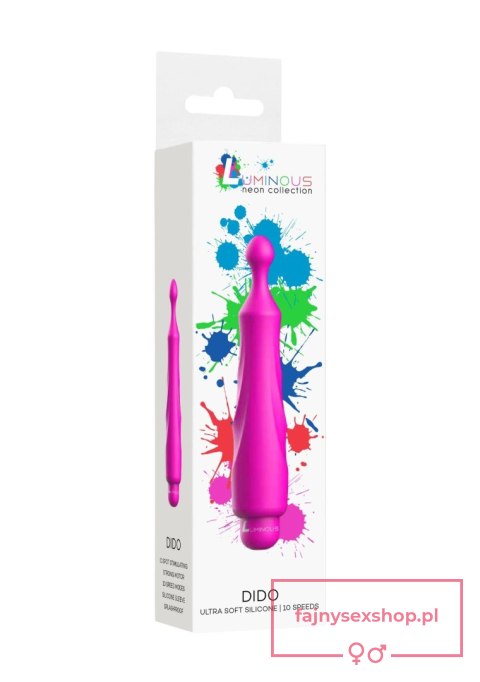 Dido - ABS Bullet With Sleeve - 10-Speeds - Fuchsia Dido - ABS Bullet With Sleeve - 10-Speeds - Fuchsia