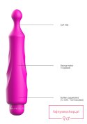 Dido - ABS Bullet With Sleeve - 10-Speeds - Fuchsia Dido - ABS Bullet With Sleeve - 10-Speeds - Fuchsia
