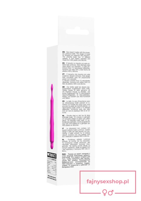 Dido - ABS Bullet With Sleeve - 10-Speeds - Fuchsia Dido - ABS Bullet With Sleeve - 10-Speeds - Fuchsia