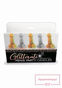 Glitterati Penis, Candle Set