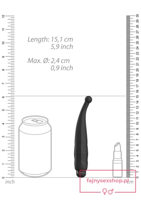 Lyra - ABS Bullet With Sleeve - 10-Speeds - Black Lyra - ABS Bullet With Sleeve - 10-Speeds - Black