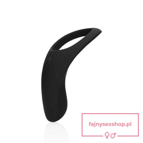 Pointed Vibrating Cock Ring - Licorice Black Pointed Vibrating Cock Ring - Licorice Black