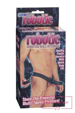 ROBOTIC MALE STRAP-ON BLACK