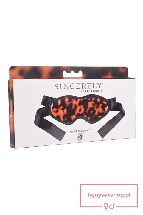 SPORTSHEETS AMBER BLINDFOLD SPORTSHEETS AMBER BLINDFOLD