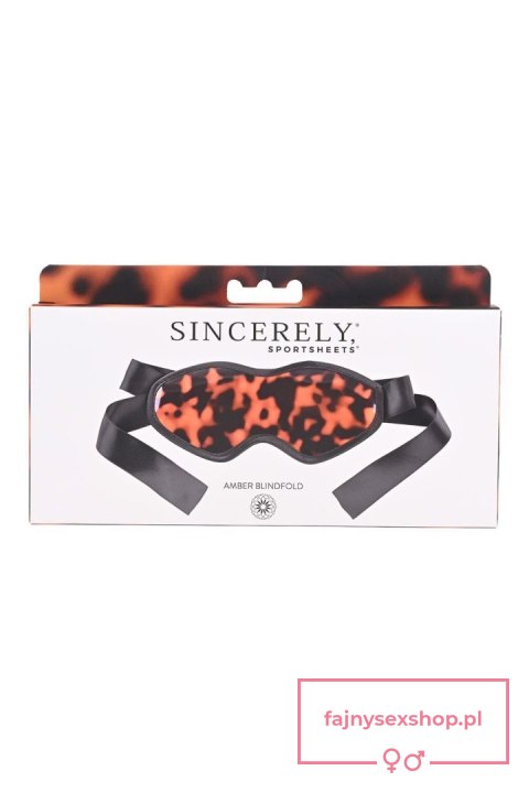 SPORTSHEETS AMBER BLINDFOLD SPORTSHEETS AMBER BLINDFOLD