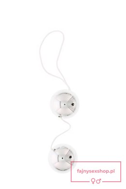 VIBRATONE DUO BALLS SILVER BLISTERCARD