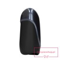 Vibrating Masturbator Sleeve - Licorice Black