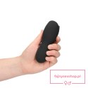 Vibrating Masturbator Sleeve - Licorice Black