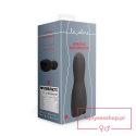 Vibrating Masturbator Sleeve - Licorice Black