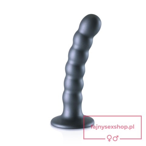 Beaded Silicone G-Spot Dildo - 5'' / 13 cm Beaded Silicone G-Spot Dildo - 5'' / 13 cm