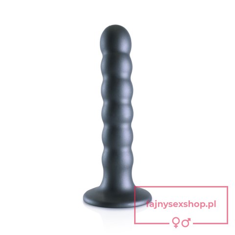 Beaded Silicone G-Spot Dildo - 5'' / 13 cm Beaded Silicone G-Spot Dildo - 5'' / 13 cm