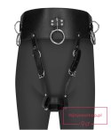 Belt with Vibrator Holder - Black Belt with Vibrator Holder - Black
