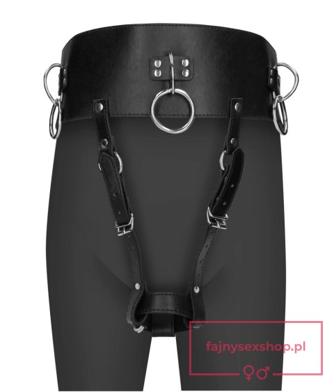 Belt with Vibrator Holder - Black Belt with Vibrator Holder - Black