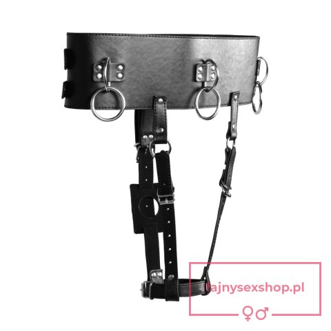 Belt with Vibrator Holder - Black Belt with Vibrator Holder - Black