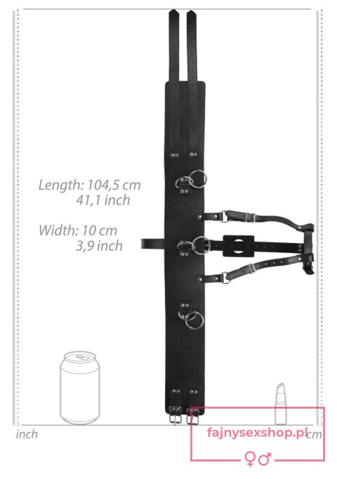Belt with Vibrator Holder - Black Belt with Vibrator Holder - Black