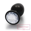 Round Gem Butt Plug - Large Round Gem Butt Plug - Large