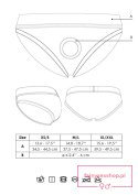 Vibrating Strap-on High-cut Brief - XL/XXL