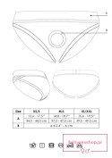 Vibrating Strap-on Hipster - M/L