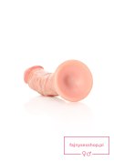 Curved Realistic Dildo with Suction Cup - 6""""/ 15,5 cm