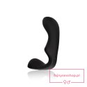Pointed Vibrating Prostate Massager with Remote Control - Black