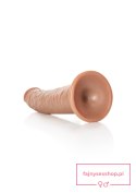 Slim Realistic Dildo with Suction Cup - 8""""/ 20,5 cm Slim Realistic Dildo with Suction Cup - 8""""/ 20,5 cm